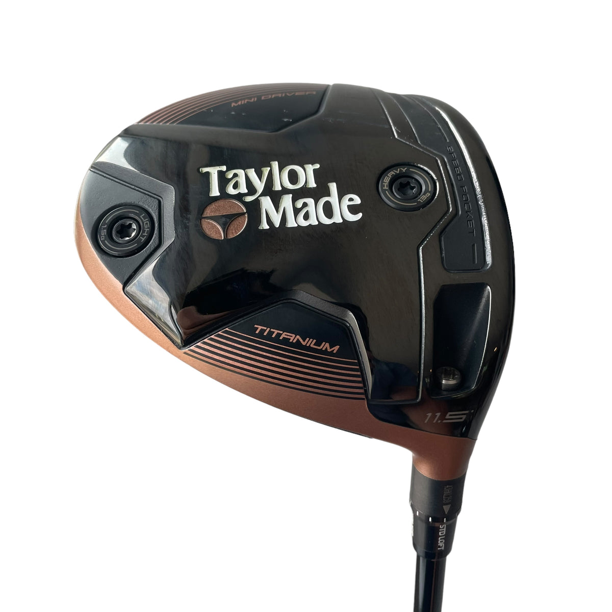 TaylorMade BRNR Mini Driver Copper - Used Driver Taylormade Right Regular / 11.5 UST Mamiya ProForce 65- Retro Burner Edition