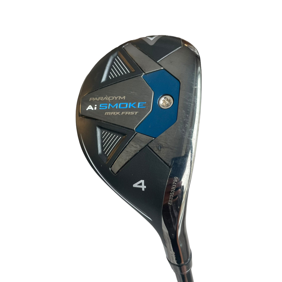 Callaway Paradym Ai Smoke MAX Fast Hybrid - Indoor Demo Hybrid Callaway Right Senior 4H (21*) - Mitsubishi Tensei Blue 40