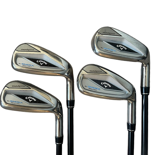 Callaway Ai Smoke MAX Fast Iron Set - 8-PW, AW - Used Iron set Callaway Right Senior Graphite - Mitsubishi Tensei Blue 40 IR