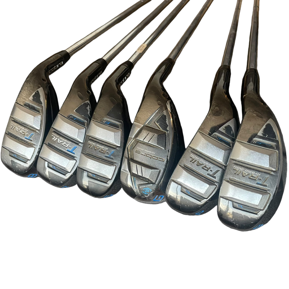Cobra T-Rail Hybrid Prior Gen. Iron Set - 6-PW, GW -  Used Iron set Cobra   