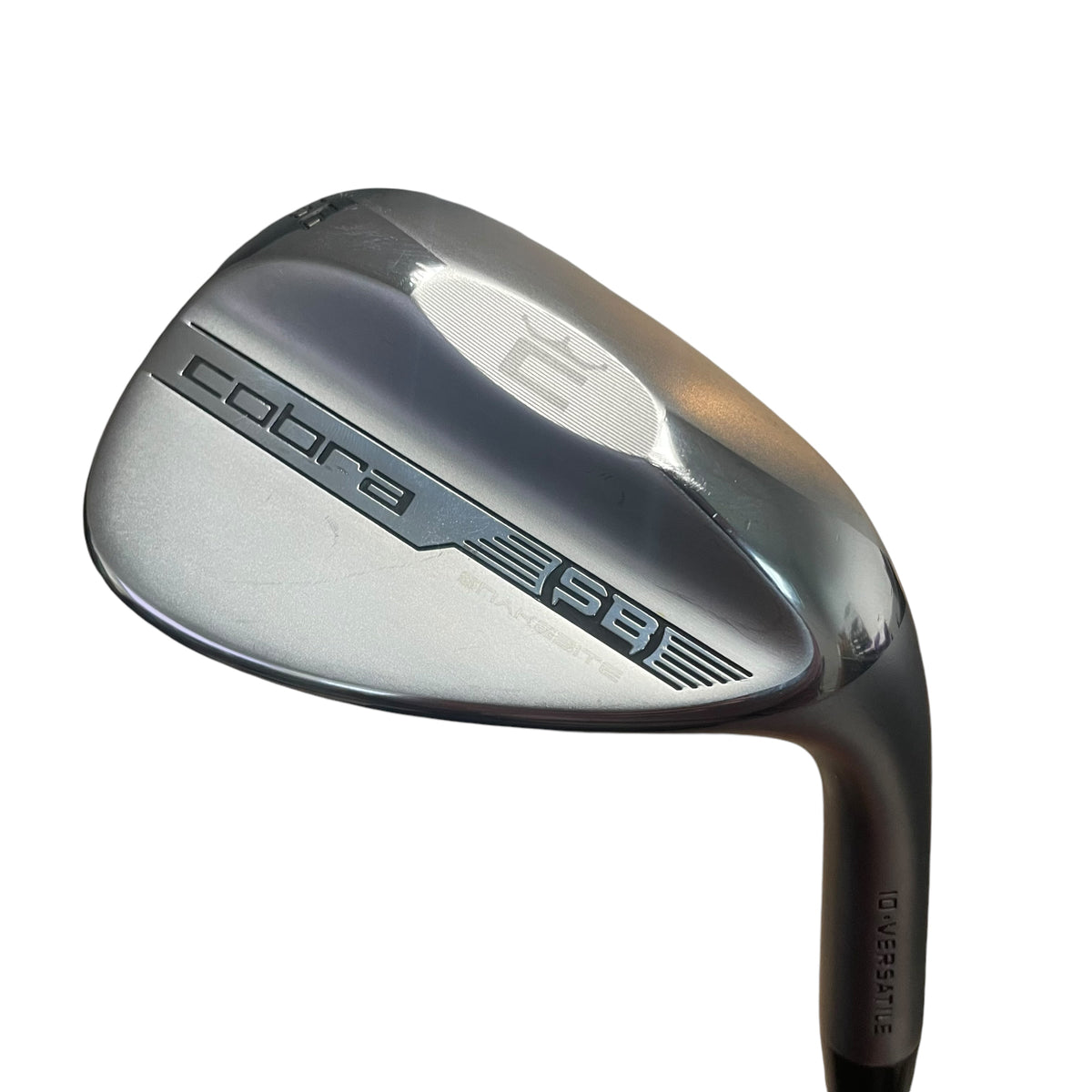 Cobra SNAKEBITE Wedge - Chrome - Store Display Demo Wedge Cobra Right 52.08 V Steel - KBS Hi-Rev 2.0 125