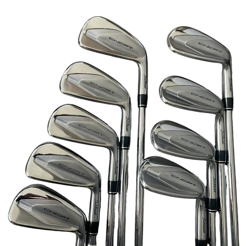 Titleist CNCPT CP-02 Iron Set - 3-PW, GW - Demo Iron set Titleist Right Stiff Steel - N.S. PRO Modus3 Tour 120