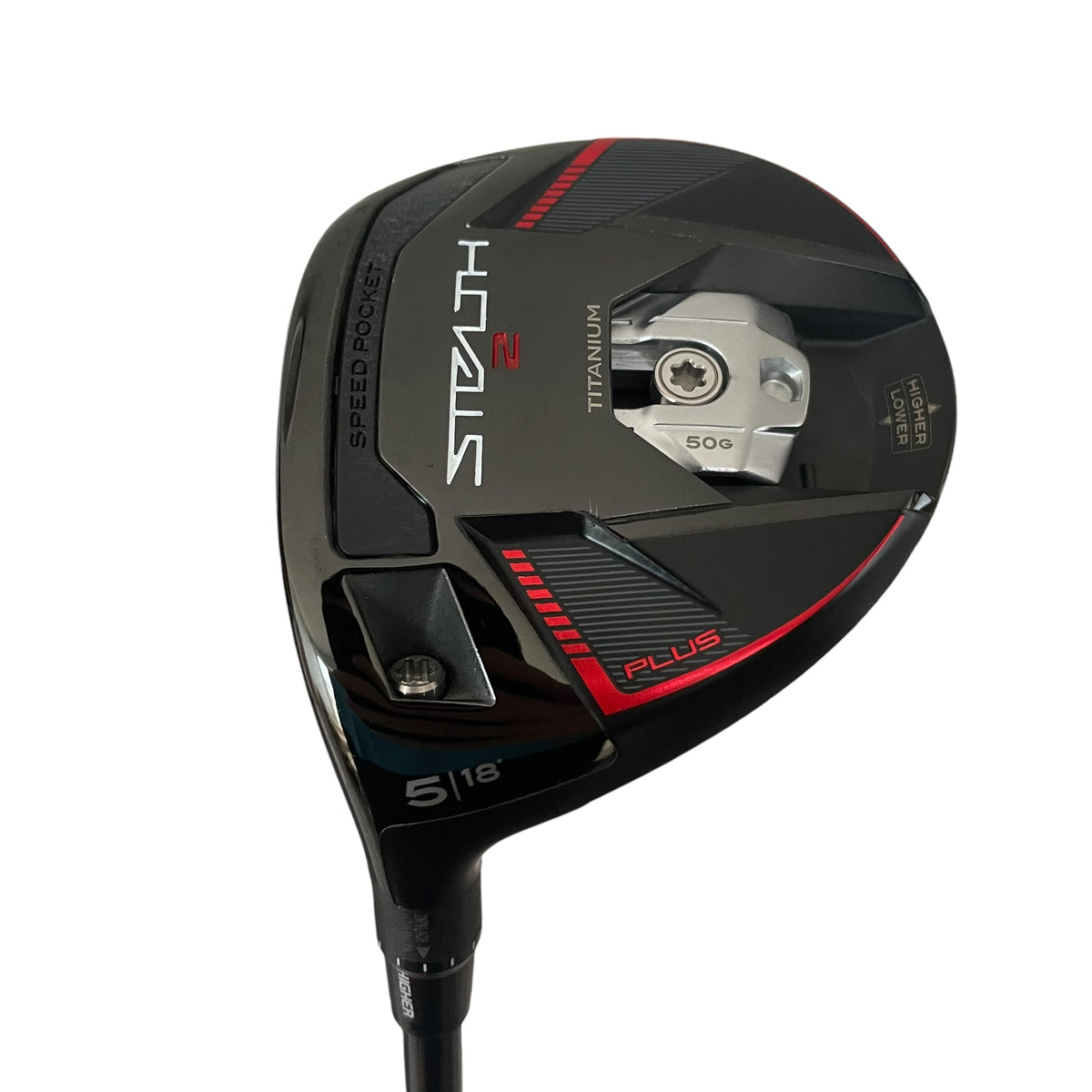 TaylorMade Stealth 2 Plus Fairway - Demo Fairway Wood Taylormade Right Regular 3W (15*) - Mitsubishi Kai&#39;li Red 75