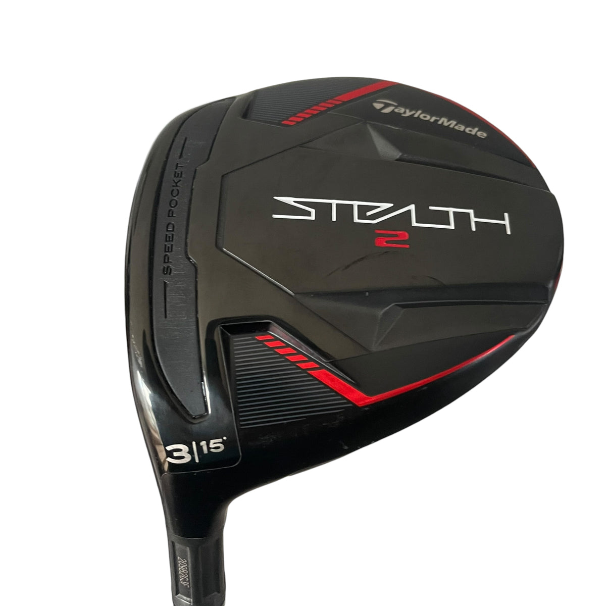 TaylorMade Stealth 2 Fairway - Indoor Demo Fairway Wood Taylormade Right Senior 3W (15*) - Fujikura Ventus TR Red 6 FW