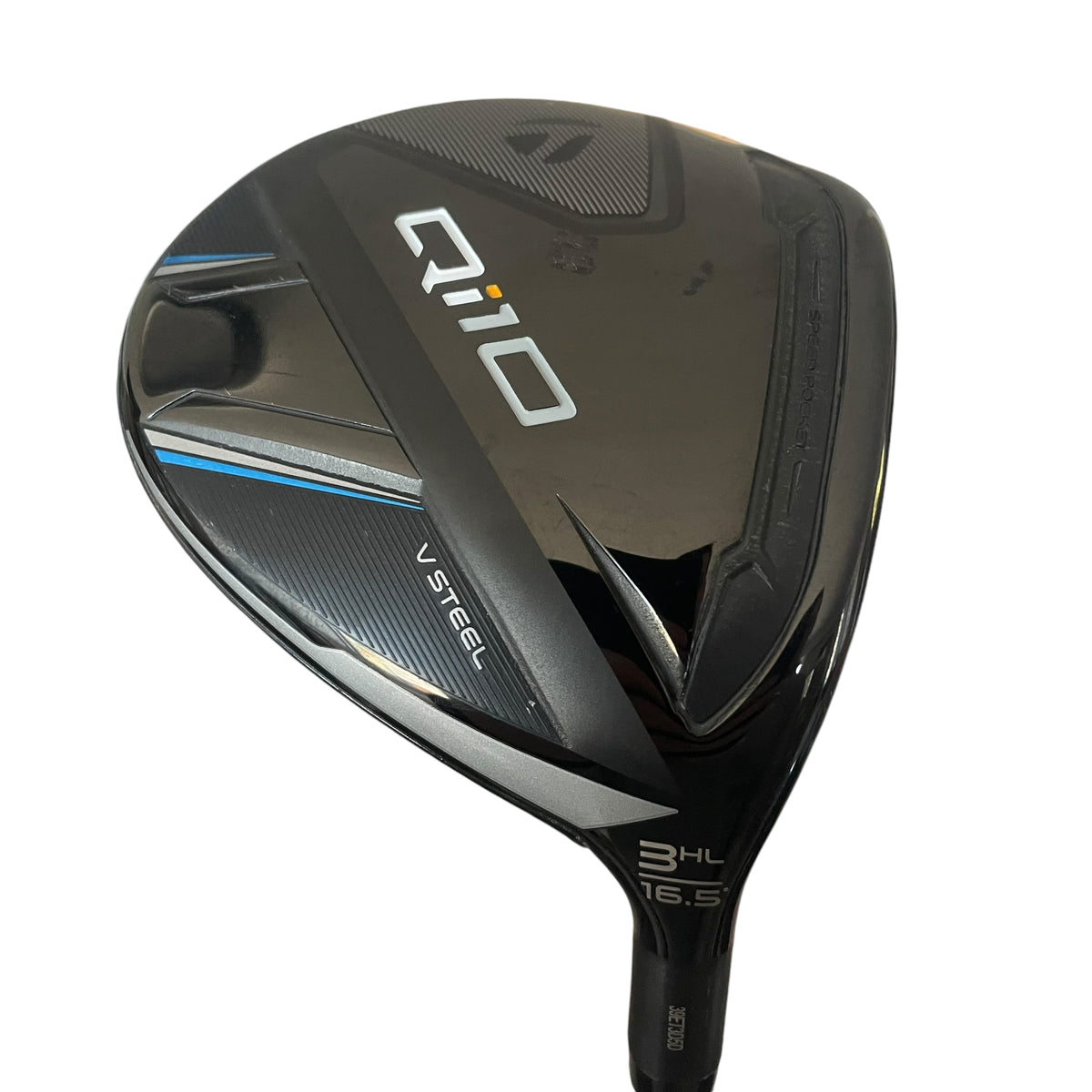 TaylorMade Qi10 Fairway Wood - Indoor Demo Fairway Wood Taylormade Right Senior 3HL (16.5*) - Fujikura Ventus TR Blue 6