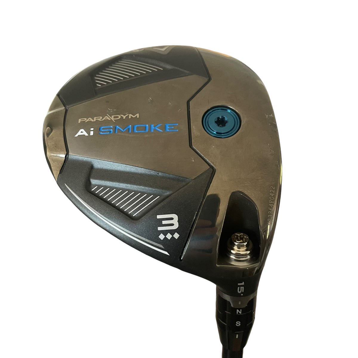 Callaway Paradym Ai Smoke Triple Diamond Fairway Wood - Indoor Demo Fairway Wood Callaway Right Stiff 3W (15*) - PROJECT X DENALI BLACK 70