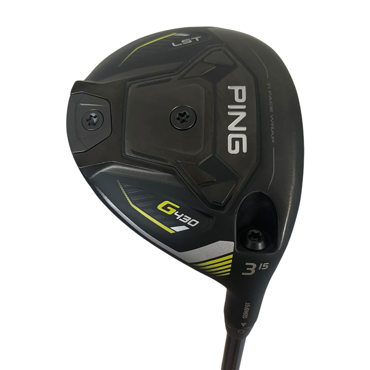 PING G430 LST Fairway Wood - Indoor Demo Fairway Wood Ping Right Stiff 3W (15*) - PING Tour 2.0 Black 75 (Low Launch)