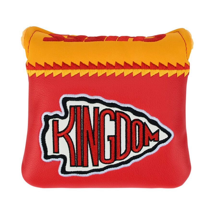TaylorMade x NFL Kansas City Chiefs Headcover Kansas City Chiefs Mallet Putter