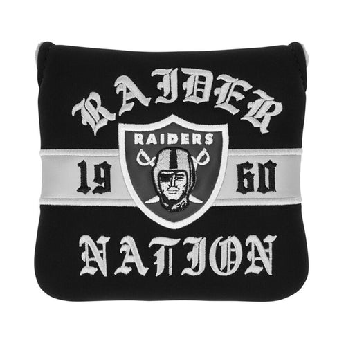 TaylorMade x NFL Las Vegas Raiders Headcover Las Vegas Raiders Mallet Putter