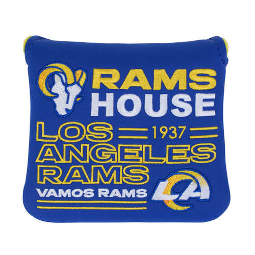 TaylorMade x NFL Los Angeles Rams Headcover Los Angeles Rams Mallet Putter