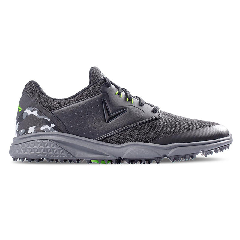 Callaway Coronado V2 Spikeless Golf Shoe Men&#39;s Shoes Callaway Black/Grey Medium 8