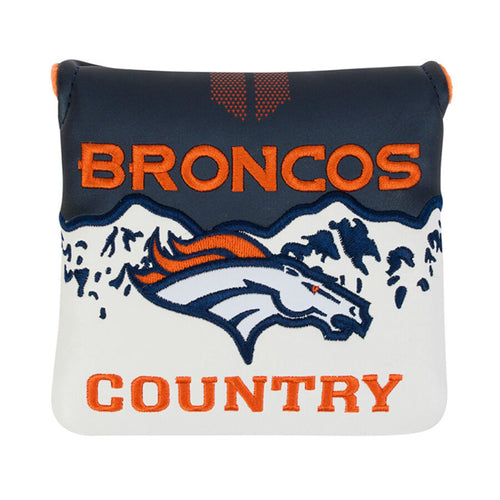 TaylorMade x NFL Denver Broncos Headcover Denver Broncos Mallet Putter