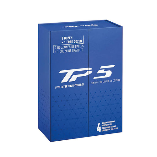 TaylorMade TP5 Golf Balls - Buy 3dz Get 4th Free (In stock & ready to ship) Golf Balls Taylormade   