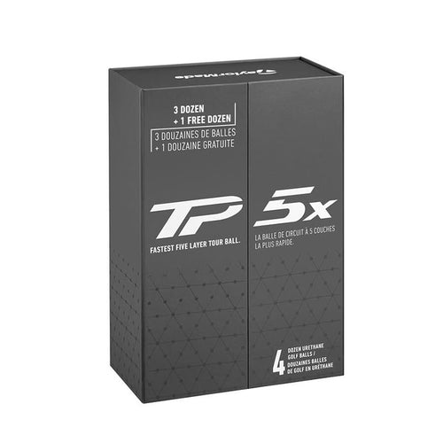 TaylorMade TP5x Golf Balls  - Buy 3dz Get 4th Free (In stock & ready to ship) Golf Balls Taylormade   