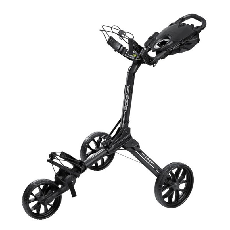 Bag Boy Nitron Auto-Open Push Cart - Display Model Carts Bag Boy Black  