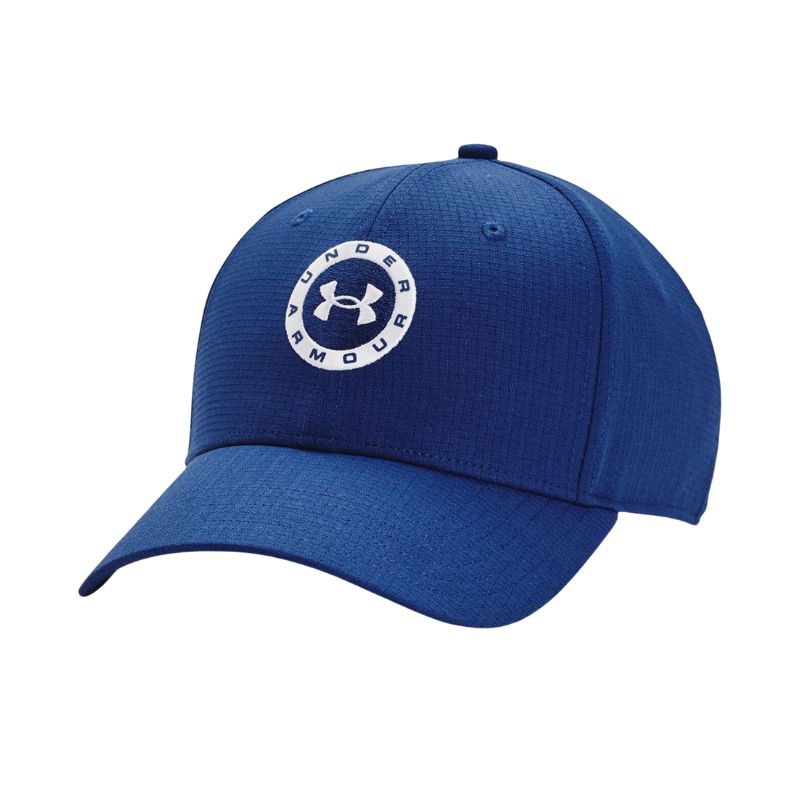 Under Armour Jordan Spieth Tour Adjustable Hat Hat Under Armour Blue OSFA 