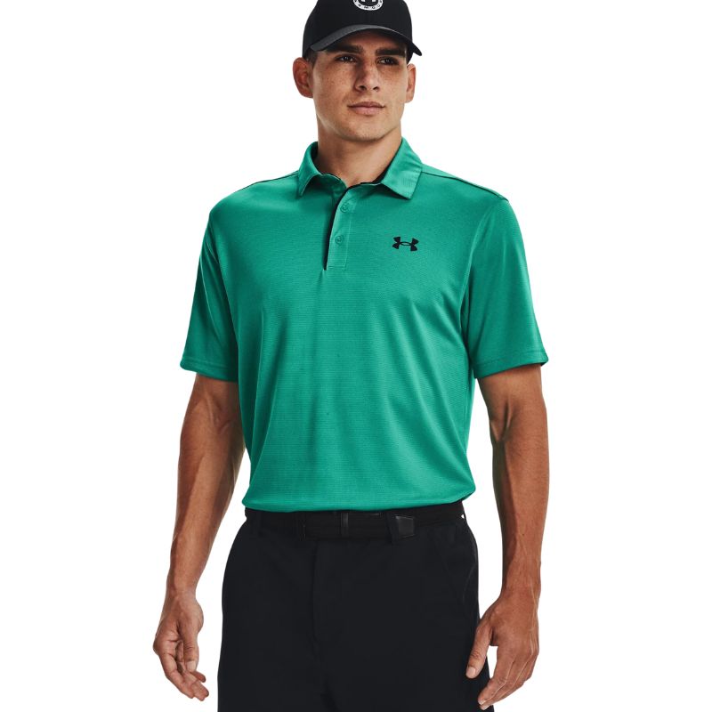 Under Armour Tech Golf Polo Men&#39;s Shirt Under Armour Birdie Green SMALL 