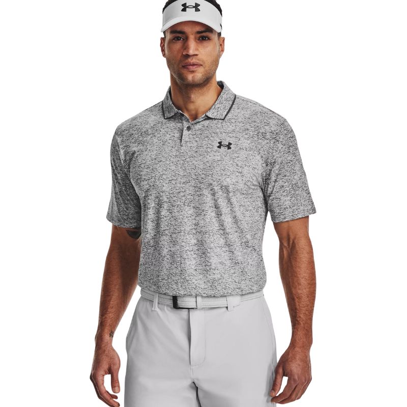 Under Armour Iso-Chill Golf Polo Men&#39;s Shirt Under Armour Pitch Grey SMALL 
