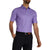 FootJoy 2023 Dot Geo Print Lisle Polo Men's Shirt Footjoy Violet/Black/White SMALL