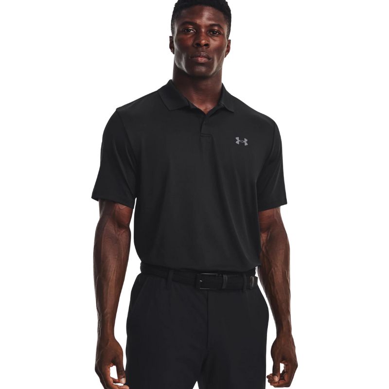 Under Armour Matchplay Golf Polo Men&#39;s Shirt Under Armour Black SMALL 
