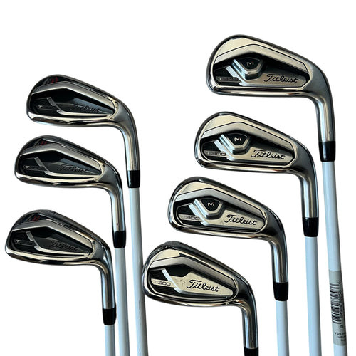 Titleist Women's T300 Prior Gen. Iron Set - 5-PW, GW - Graphite - Demo Right Ladies Graphite - Mitsubishi Tensei AV Red AM2