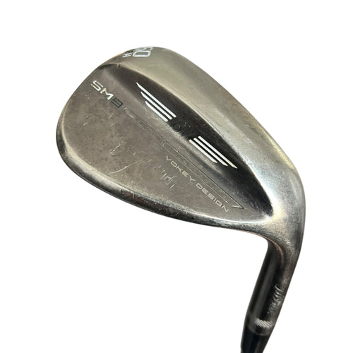 Titleist Vokey SM9 Wedge - Brushed Steel - Demo Left