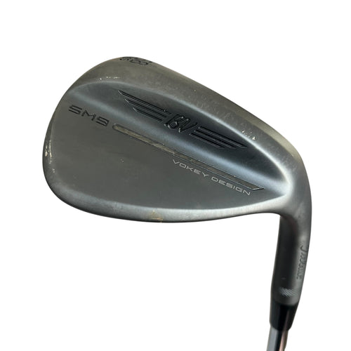 Titleist Vokey SM9 Wedge - Jet Black - Demo Right Steel - Dynamic Gold Wedge