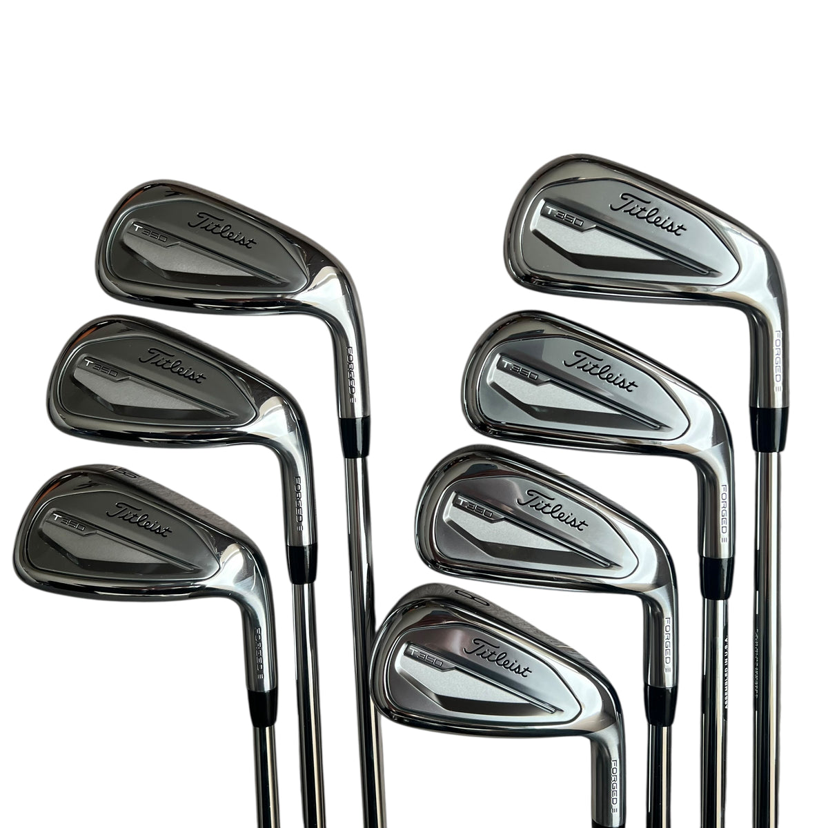 Titleist T350 Iron Set - 5-PW, GW - Steel - Store Display Model