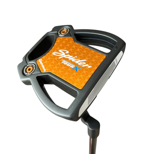 TaylorMade Spider Tour X Putter - L-Neck - Store Display Demo Right 35" KBS Black CT PVD STEPLESS