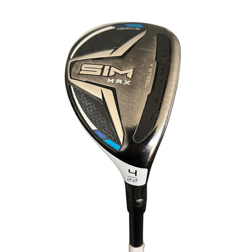 TaylorMade SIM Max Hybrid - Used Right Regular 4H (22°) - Ventus Blue 60g