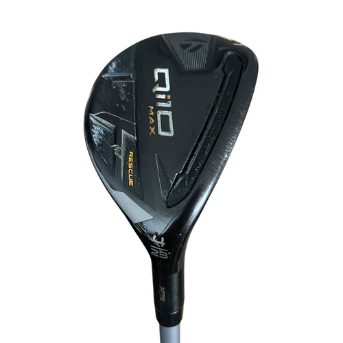 TaylorMade Women's Qi10 MAX Rescue - Demo Right Ladies 4H (23°) - FUJIKURA SPEEDER NX 40g