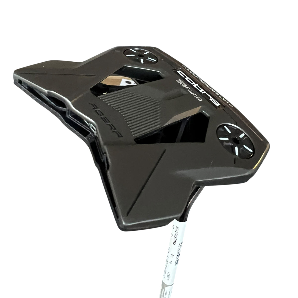 Cobra Agera RS-3D Printed Putter - Counterbalance - Indoor Demo