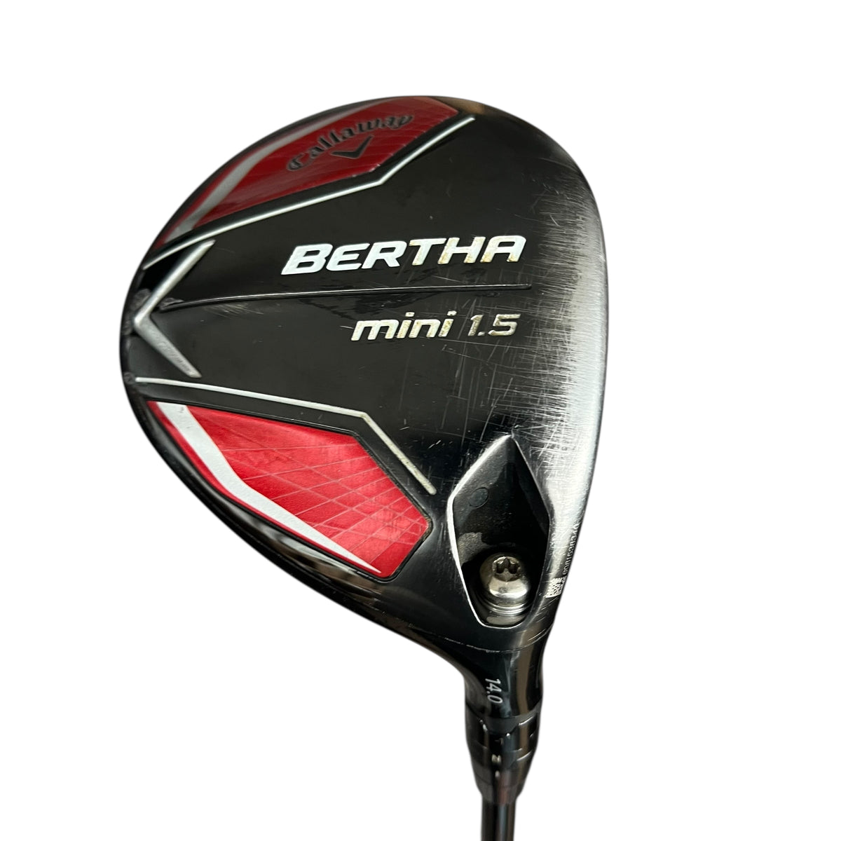 Callaway Big Bertha Mini 1.5 Driver - Used Right Stiff 14.0 Mitsubishi Kuro Kage 80