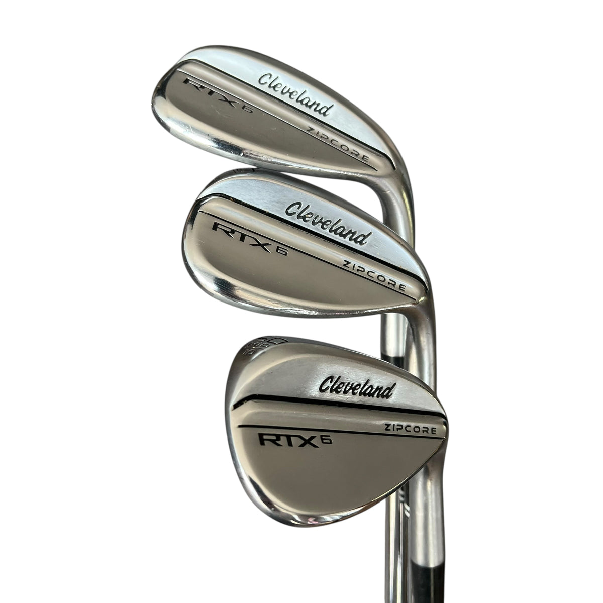 Cleveland RTX 6 Zipcore Tour Satin Wedge Set - 50.10° / 54.08° / 60.06° - Indoor Demo