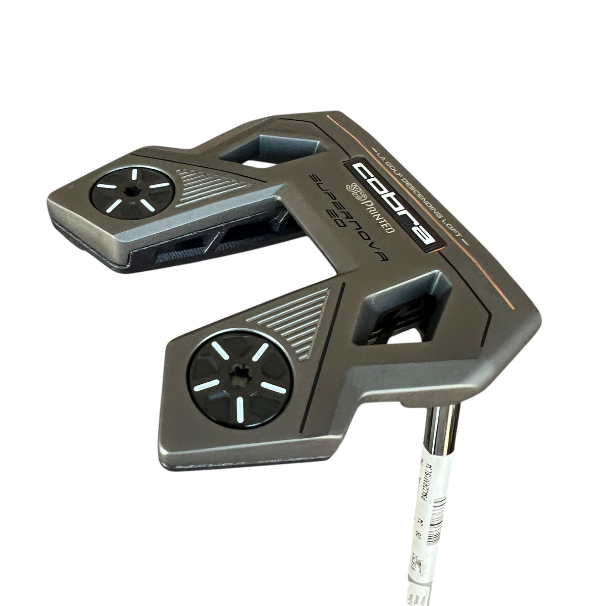 Cobra Supernova-20 3D Printed Putter - Slant Neck - Indoor Demo
