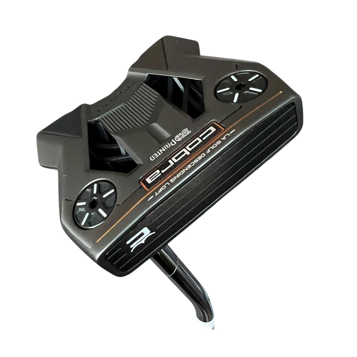 Cobra Agera RS-3D Printed Putter - Counterbalance - Indoor Demo