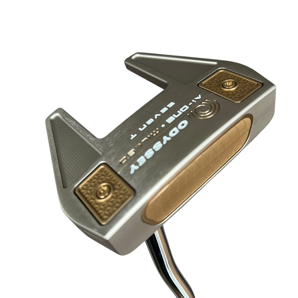 Odyssey Ai-ONE Milled Silver Seven T Putter - Double Bend - Indoor Demo Right 35"