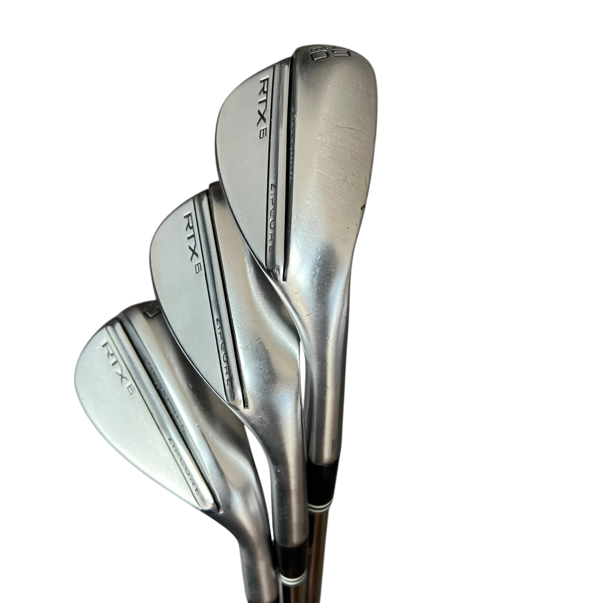 Cleveland RTX 6 Zipcore Tour Satin Wedge Set - 50.10° / 54.08° / 60.06° - Indoor Demo