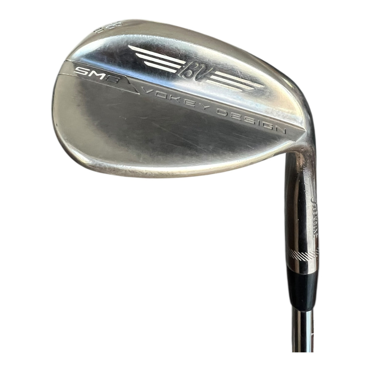 Titleist Vokey SM8 Wedge - Brushed Steel - Used Right 58.12 D Steel - Project X LZ 115g