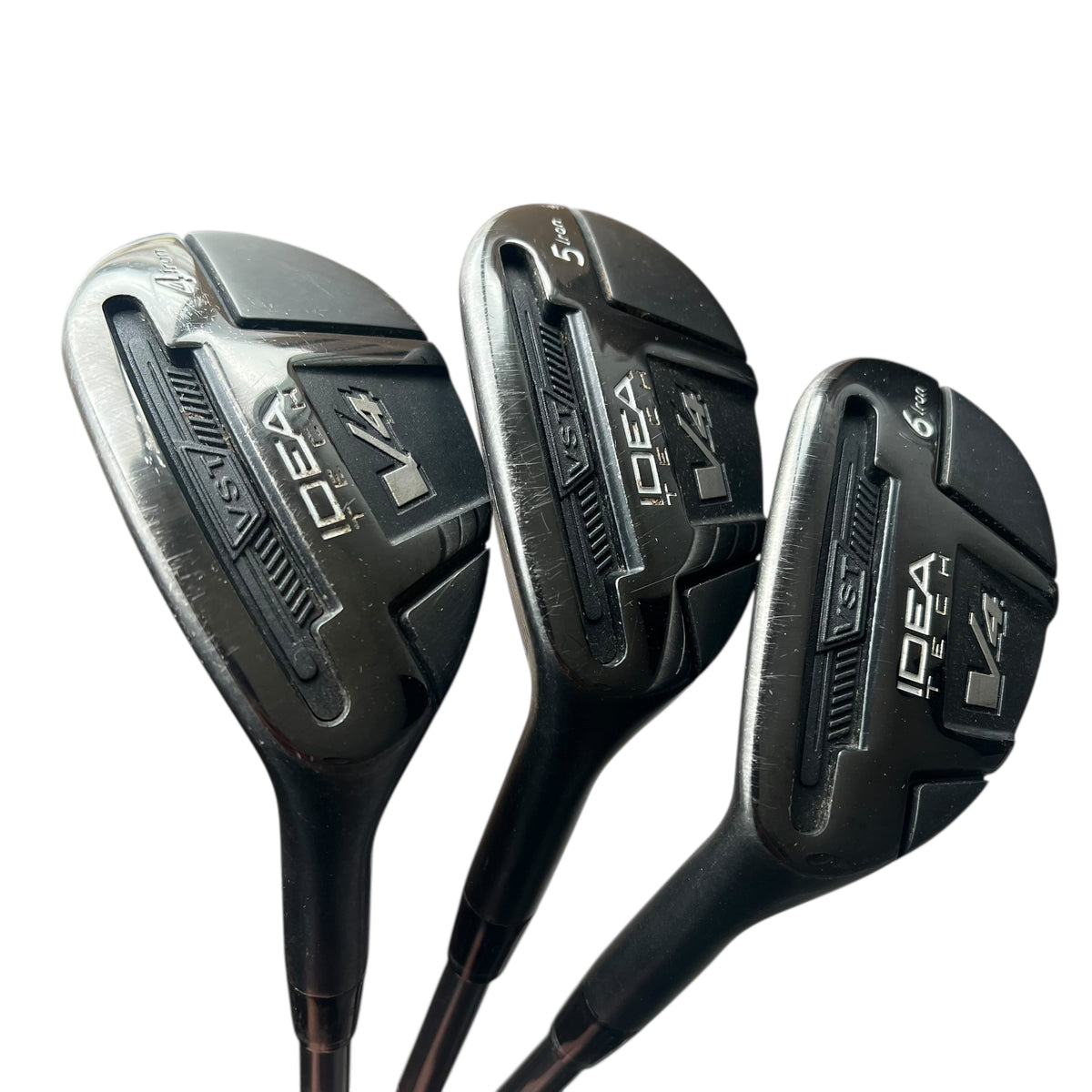 ADAMS GOLF Idea Tech V4 Combo Iron Set - 4H,5H,6H 7-PW, GW - Used