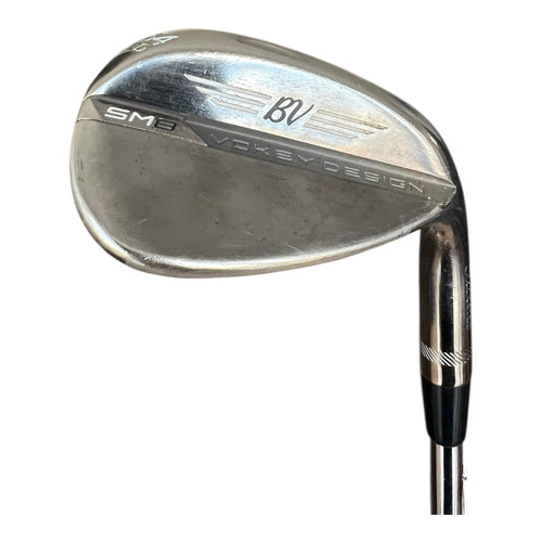 Titleist Vokey SM8 Wedge - Brushed Steel - Used Right 54.12 D Steel - Project X LZ 115g