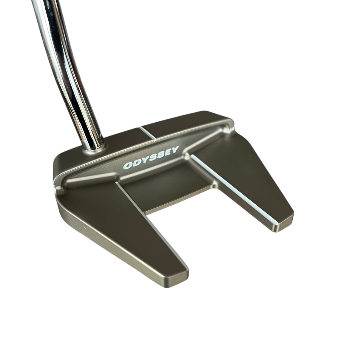 Odyssey Ai-ONE Milled Silver Seven T Putter - Double Bend - Indoor Demo