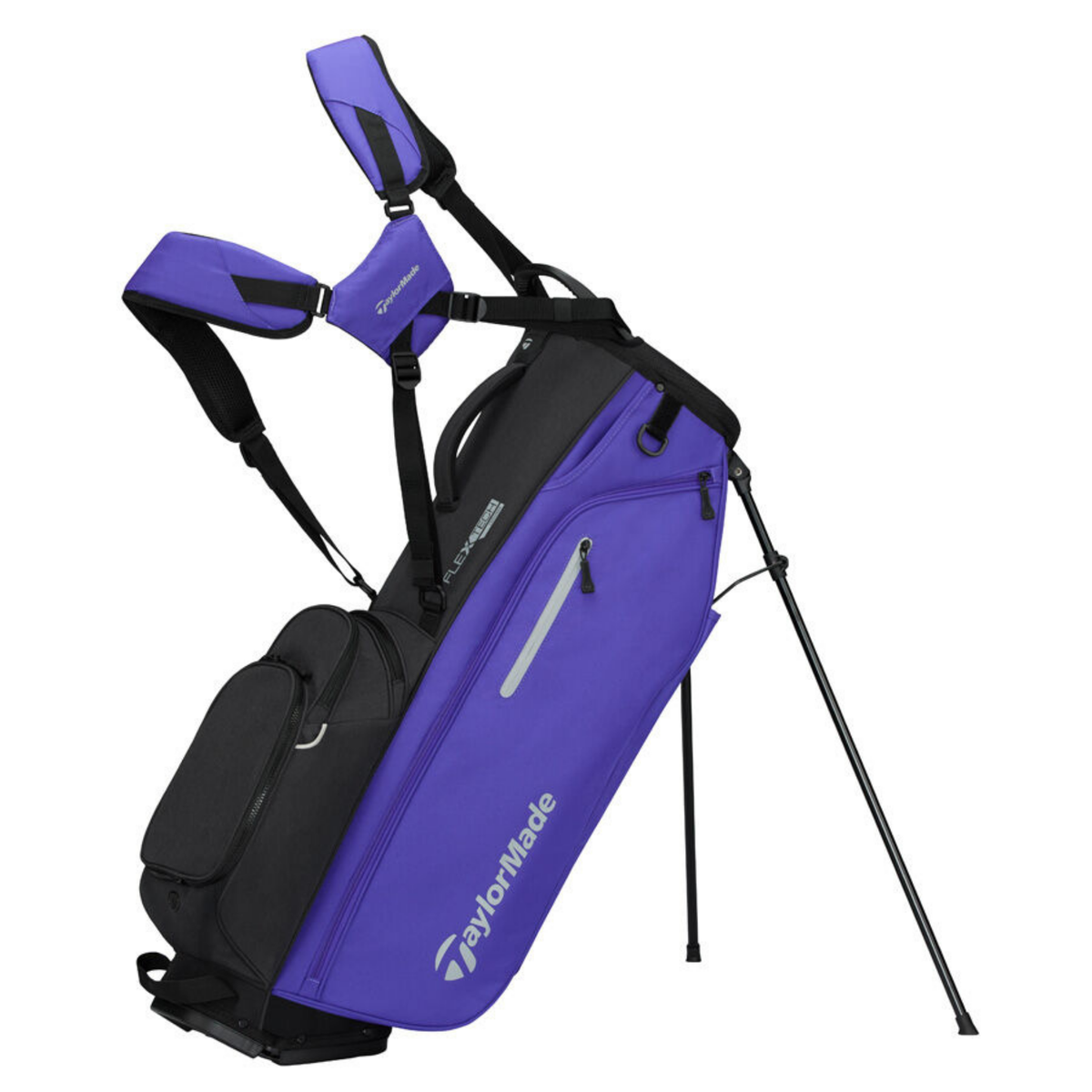 TaylorMade FlexTech Crossover Golf Bag Violet Black