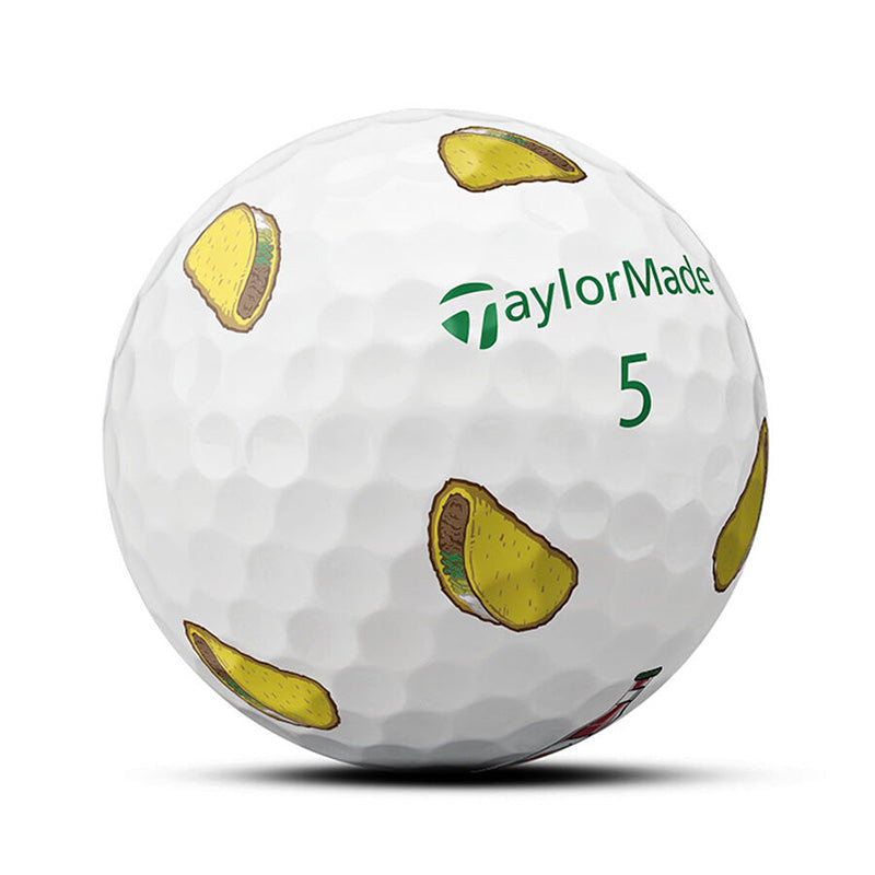 TaylorMade TP5 PIX Taco Golf Balls Golf Balls Taylormade   