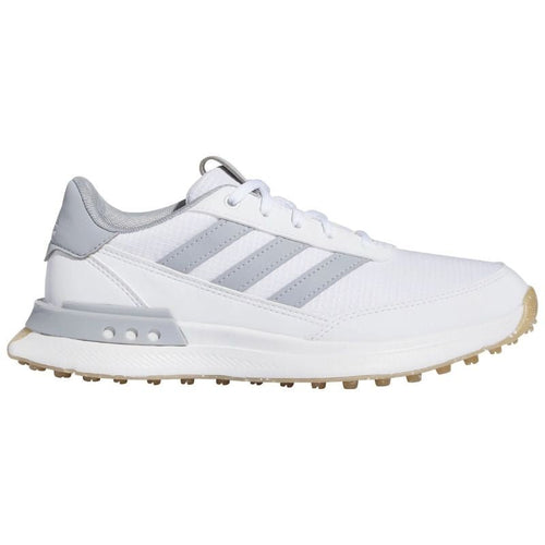 adidas Junior S2G Spikeless 24 Golf Shoes Cloud White Halo Silver Gum Medium
