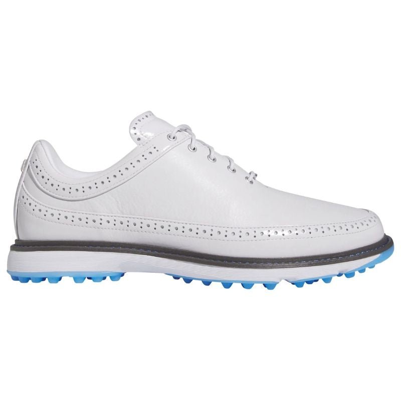 adidas MC80 Spikeless Golf Shoes Dash Grey Matte Silver Blue Burst Medium