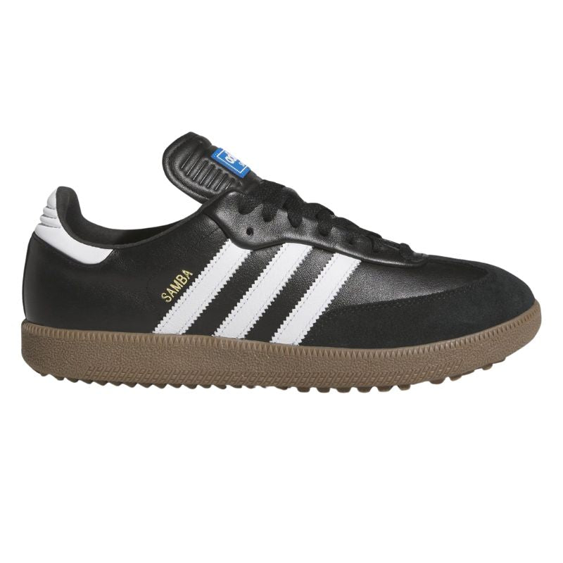 adidas Samba Spikeless Golf Shoes Core Black Cloud White Gum Medium