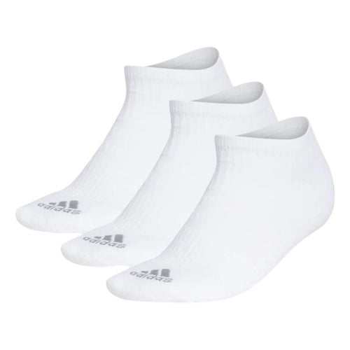 adidas Women's Comfort Low Golf Socks - 3-Pack White US W 8-10