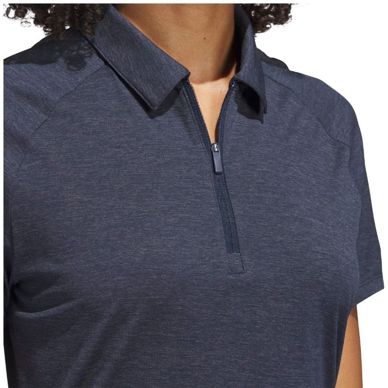 adidas Women's Ultimate365 Heathered Twistknit Polo