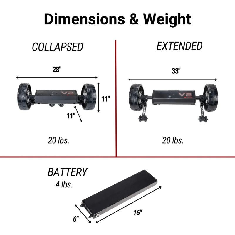Alphard EWheels Club Booster V2Pro w/ Remote